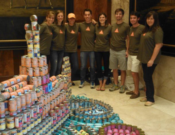 3north donates to Virginia Central Food Bank in RVA’s CANstruction [and wins an Honorable Mention]