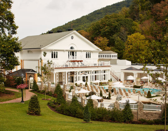 Canyon Ranch Spa Garden at The Homestead