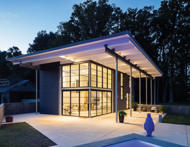 Contemporary River House Project Featured in Virginia Living’s 2019 House+Garden Issue