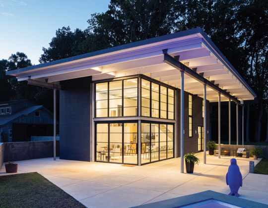 Contemporary River House