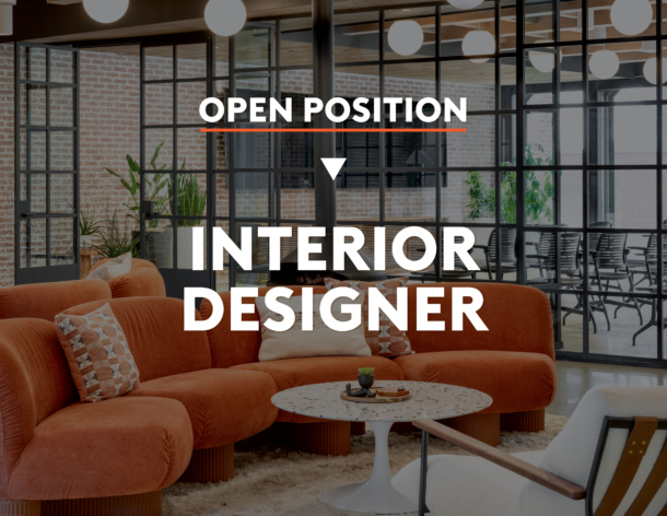 Interior Designer Position Open