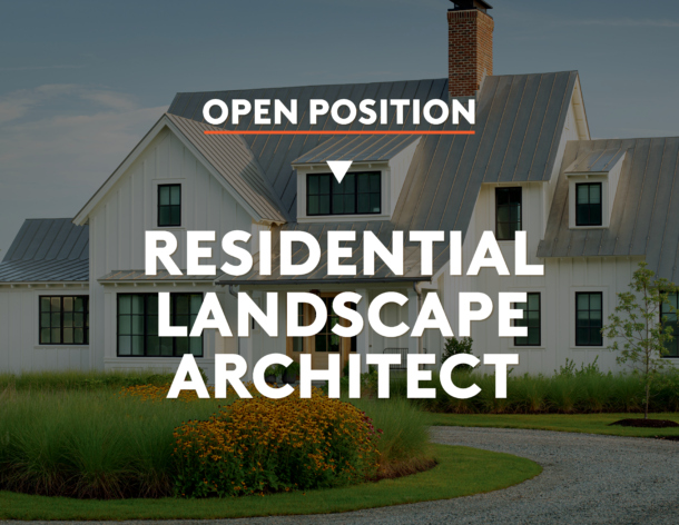 Residential Landscape Designer Position Open